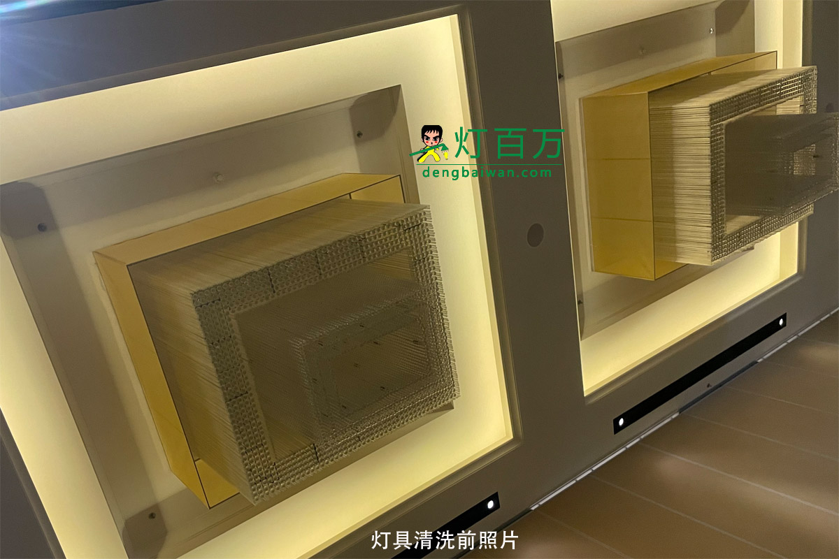 海南三亚湾海居铂尔曼酒店灯具清洗施工进场