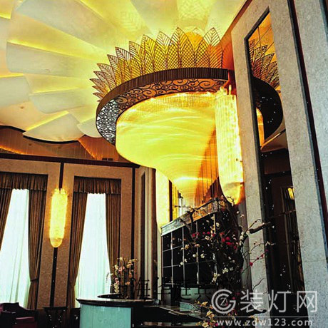 上海西郊宾馆灯具安装工程